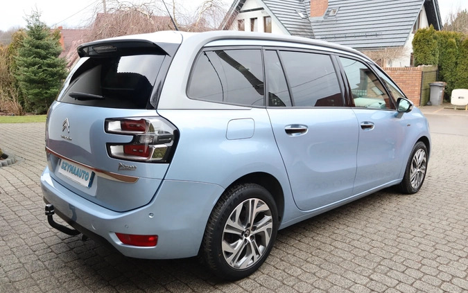 Citroen C4 Grand Picasso cena 44900 przebieg: 215699, rok produkcji 2014 z Zator małe 277